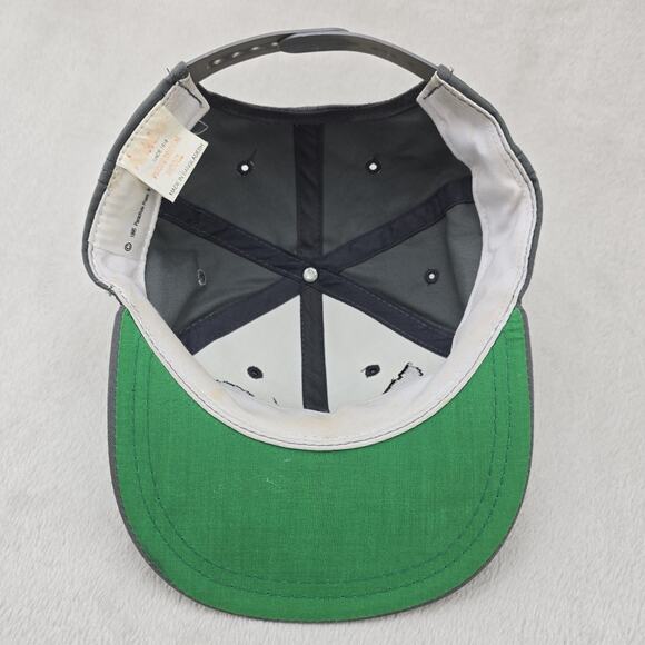 Vintage Goosebumps Youth Snapback Hat Gray Green Spooky Eyes 1996 90s Annco - Picture 8 of 11